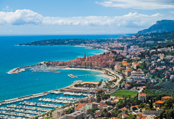Côte d'Azur à Menton