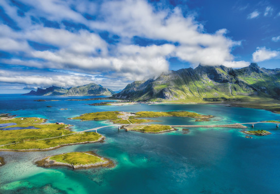 La route du Grand Nord et îles Lofoten