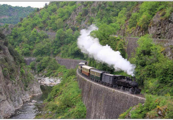 Train de l'Ardèche verte