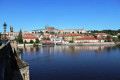 Pont St-Charles et château de Prague © T. Michel