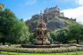 Edinburgh Castle and Princes St Gardens © German Vidal  Getty Images