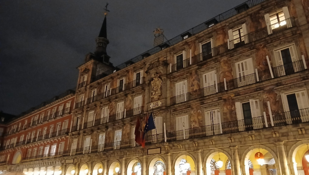 Plaza Mayor à Madrid © E. Martin