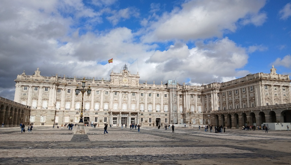Palais Royal à Madrid © E. Martin