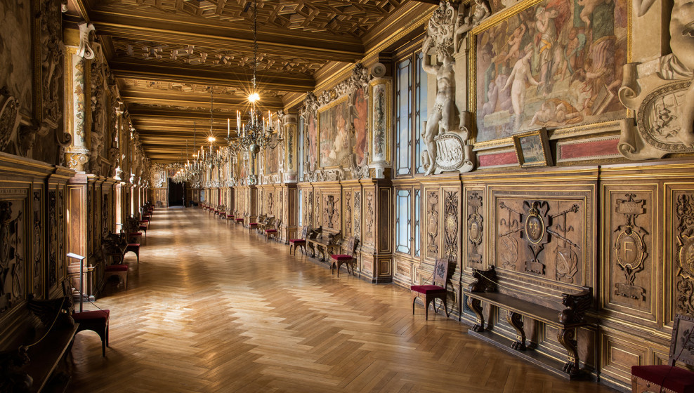 Château de Fontainebleau - Galerie François Ier © Serge Reby