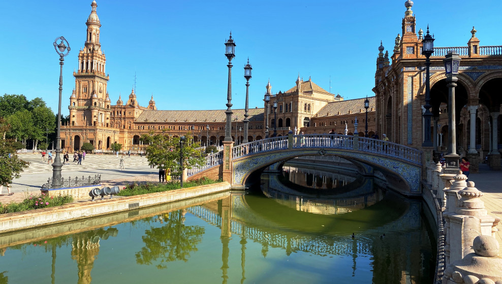 Place d'Espagne à Séville © T. Michel