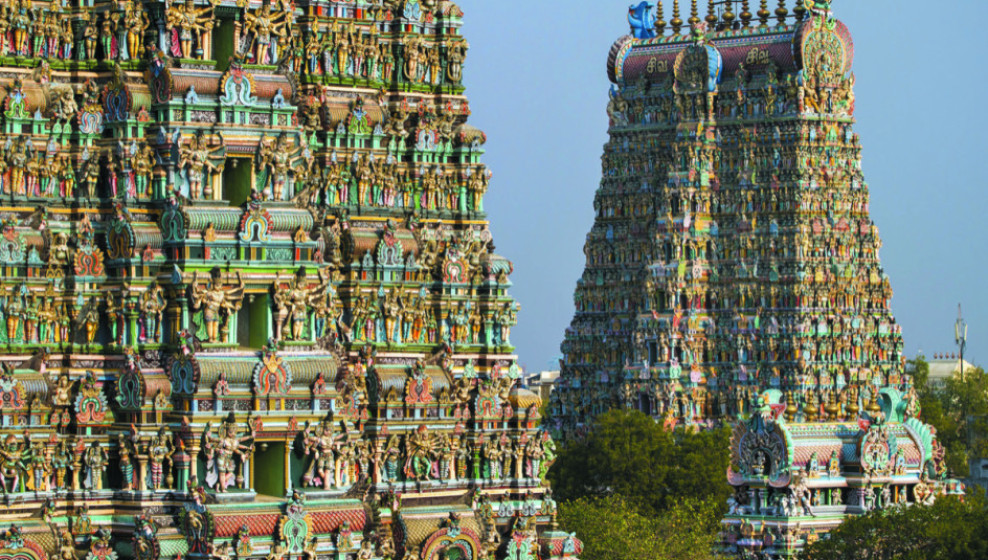 Meenakshi temple de Madurai © istockphoto