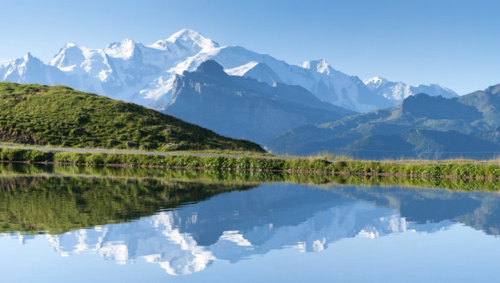 Vue sur le Mont Blanc © OT Samoëns
